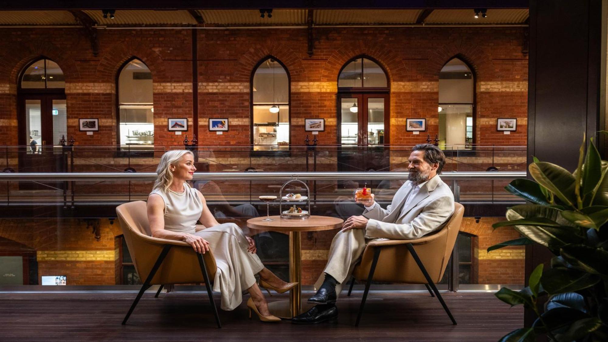 Hotel Intercontinental Melbourne The Rialto By Ihg Exterior foto The Lounge at Melbourne Airport